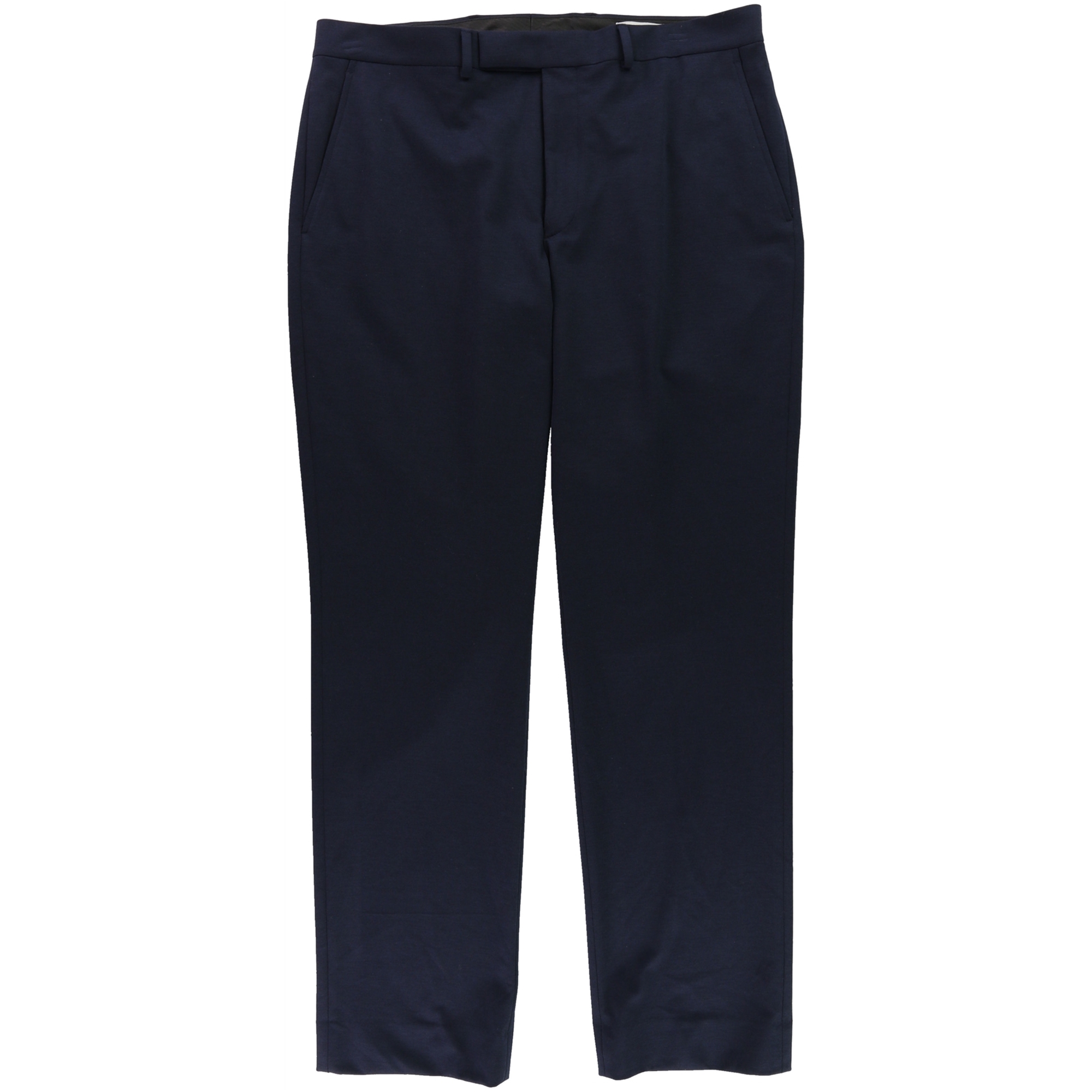 Kenneth Cole Mens Knit Techni-cole Dress Pants Slacks, Blue, 35W x 32L